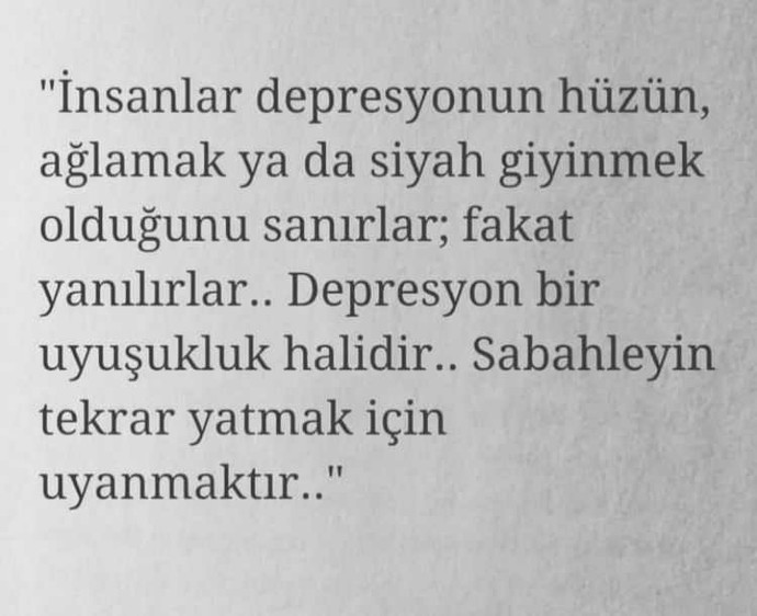 Daha önce hiç depresyona girdiniz mi?