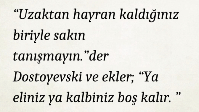 Hayran olduğun insanla tanışmak hayal kırıklığa mı uğratır😅?