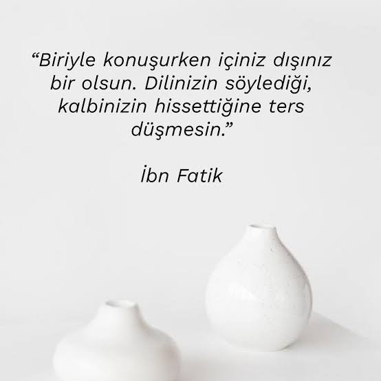 İçiniz dışınız bir midir?