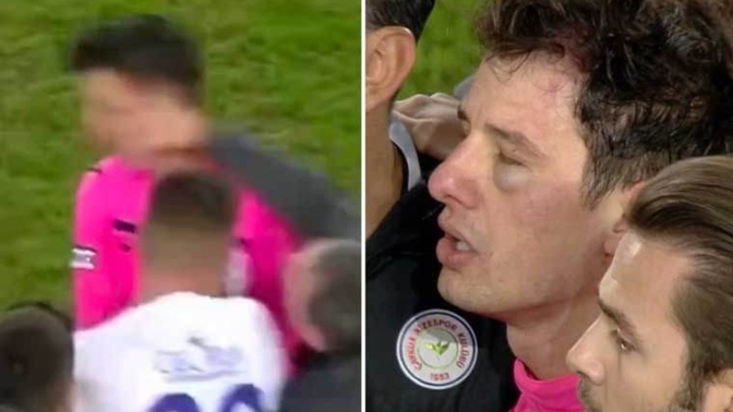 Ankaragücü başkanından hakeme yumruklu saldırı! Türk futbolundan memnun musunuz?