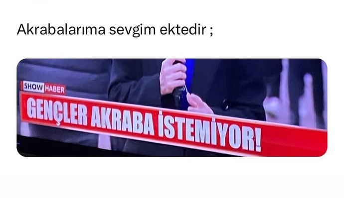Akrabalarınızı seviyor musunuz?