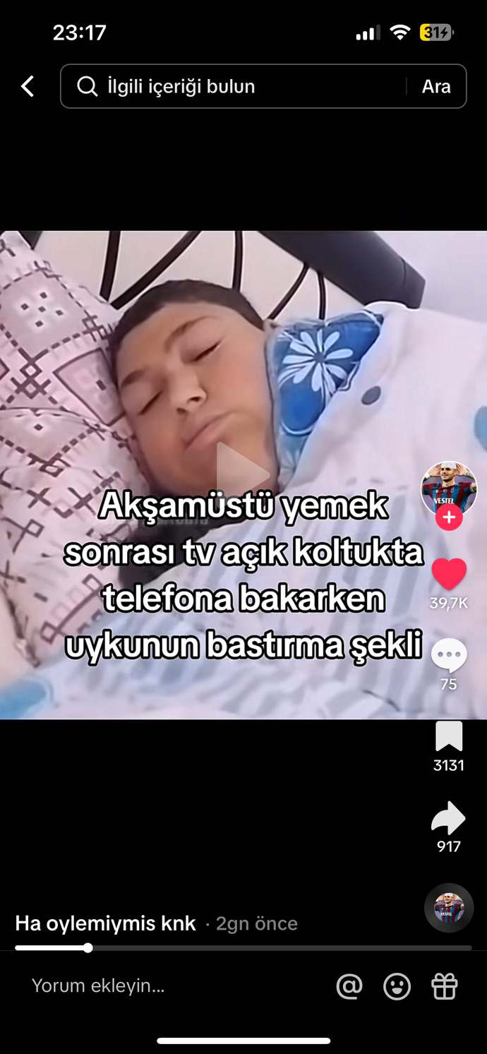 Televizyon karşısında uykunuz geliyor mu?