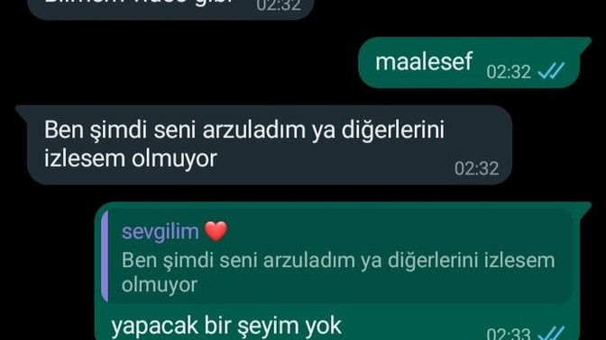 İlk haftadan bunları söyleyen sevgili hakkında ne düşünüyorsunuz?