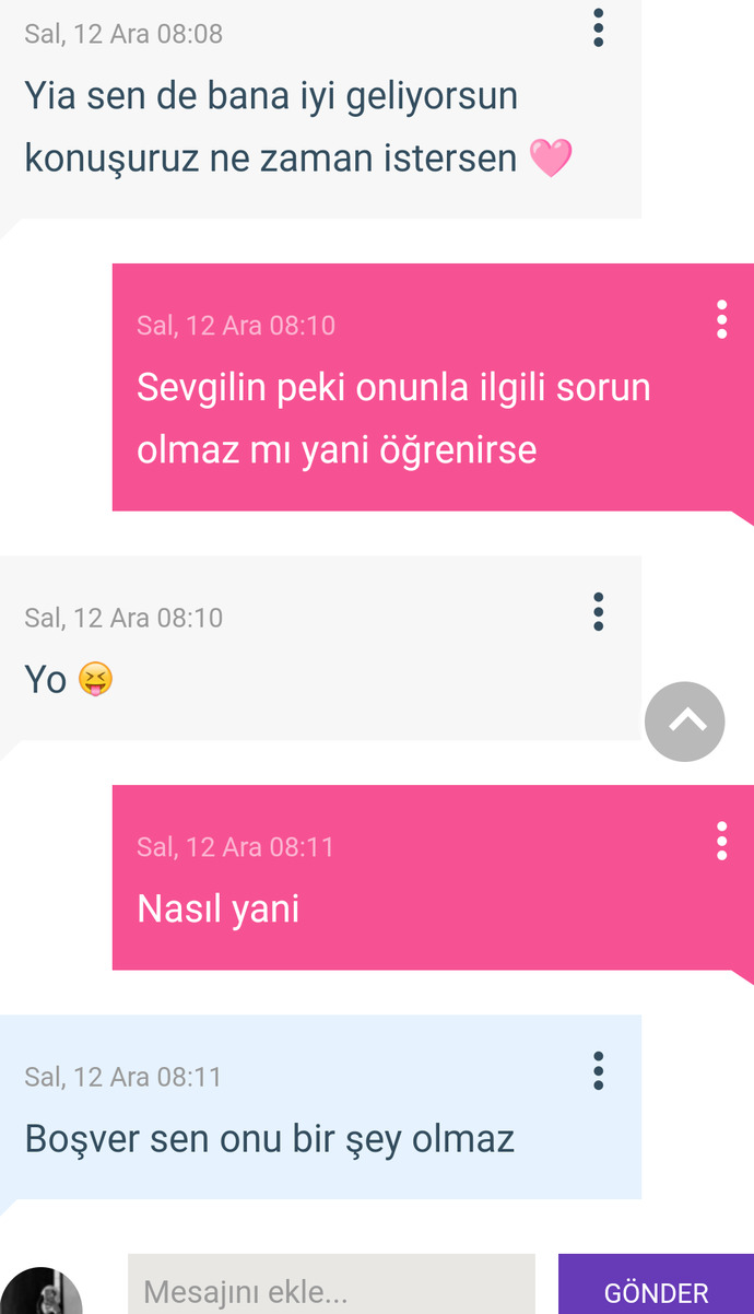 Kim kime yürümüş burada?