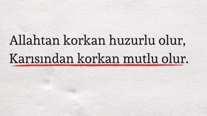 Var mı korkularınız?