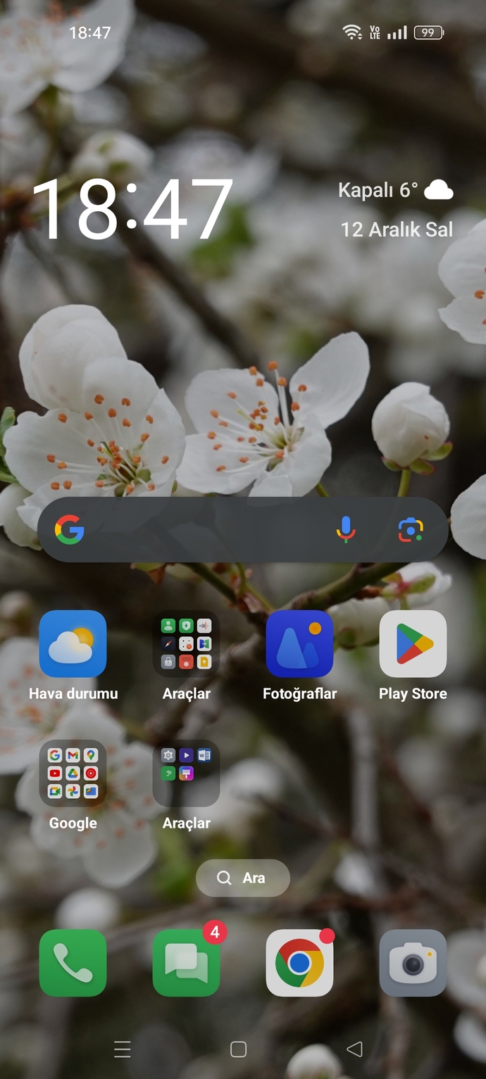 Telefon duvar kağıdın nasıl?