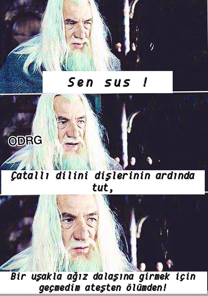 Durduk yere aklına gelen dizi/film repliği var mı?