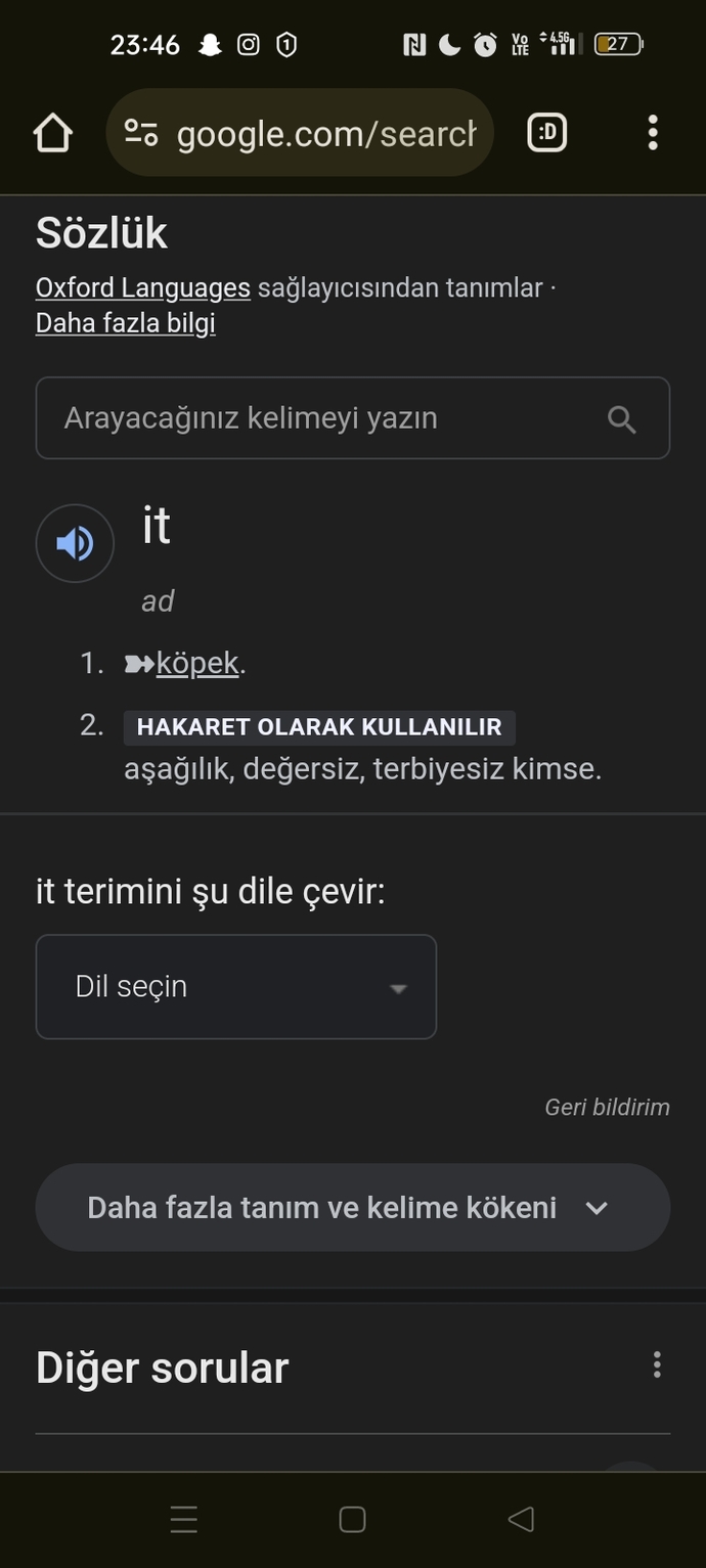 "İti an çomağı hazırla" lafı onun için söylenmiş dediğiniz biri var mı?