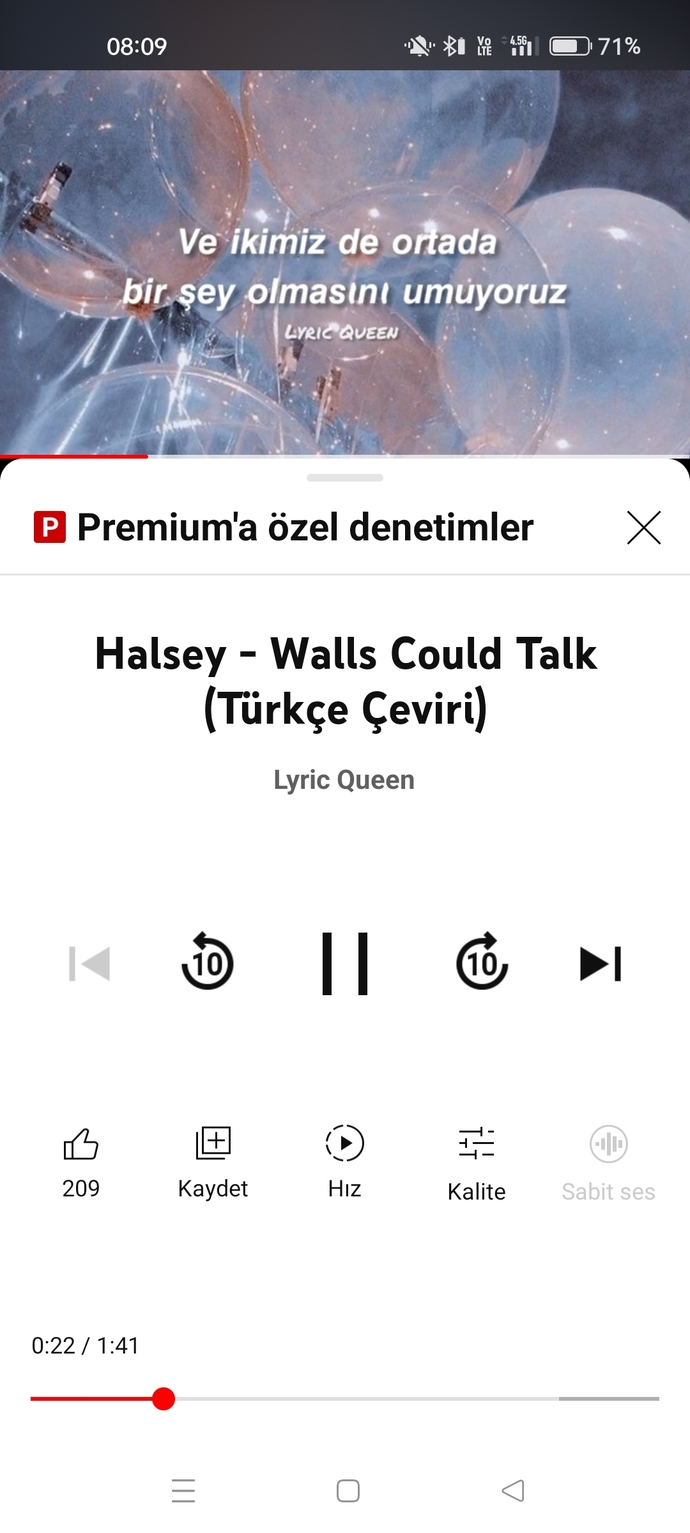 Bakıştığım kişi bu şarkıyı hikâye attı, sizce ben mi fazla anlam yüklüyorum?
