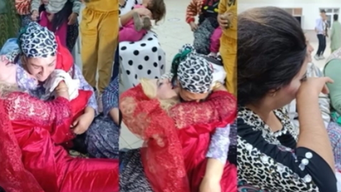 Kınasında hüngür hüngür ağlayarak fenalaşan gelin sosyal medyada viral oldu! Damat olsaydınız ne yapardınız?