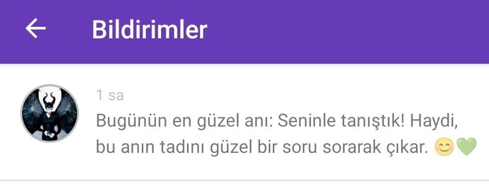Hayatınızdaki en güzel anınız neydi?