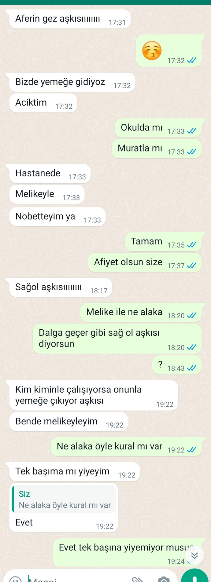 Sizce sevgilimin derdi ve amacı ne?