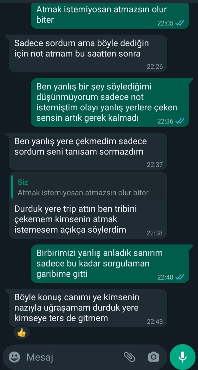Sınıftaki çocuğa karşı sert mi konuşmuşum sizce?