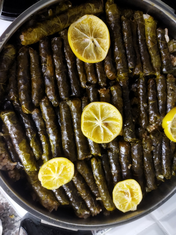 Şöyle incecik bir sarma yapardım.. 😋