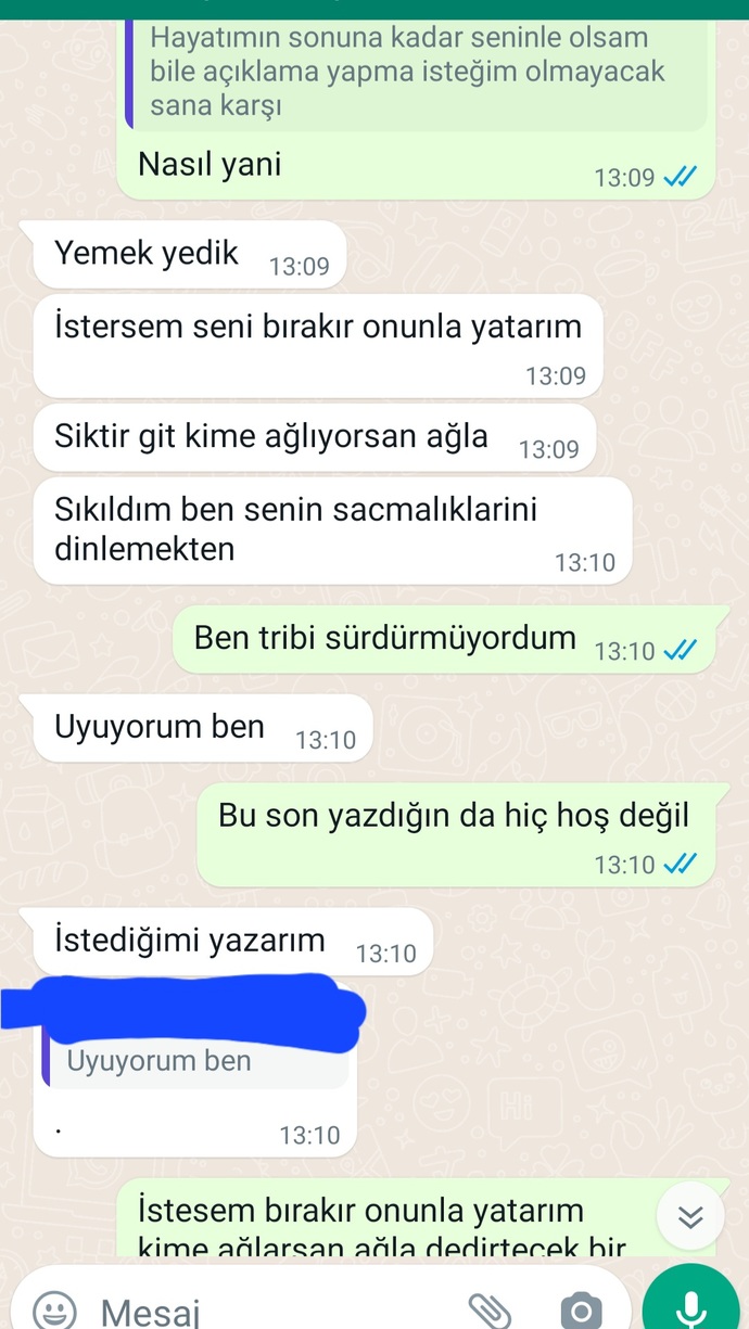 Sizce ben mi abartıyorum yoksa normal mi yazıyor?