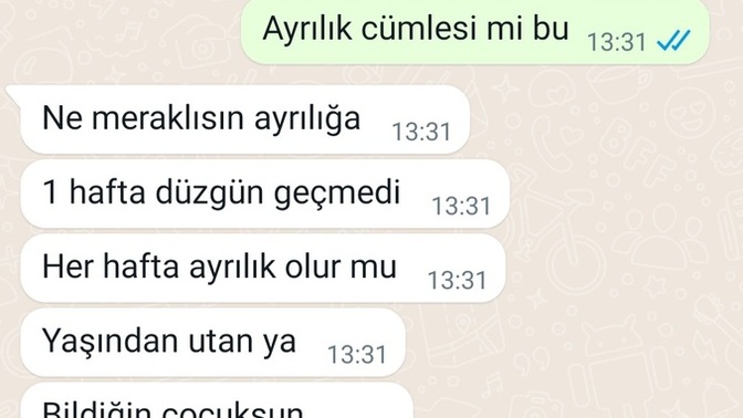 Sizce ben mi abartıyorum yoksa normal mi yazıyor?