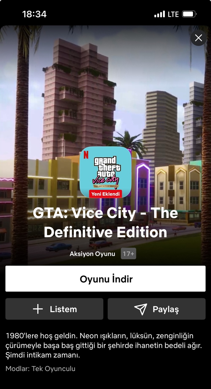 Netflix oyunlarına bakıyor musun?