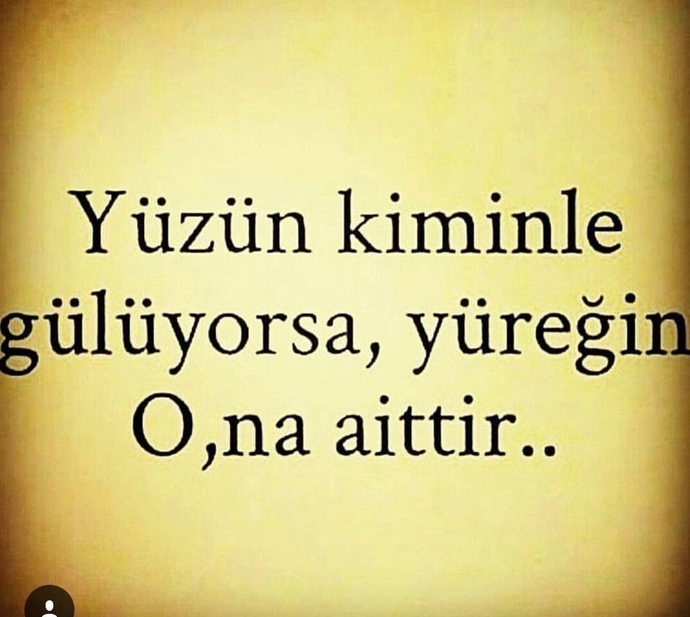 Yüzün kiminle gülüyor?