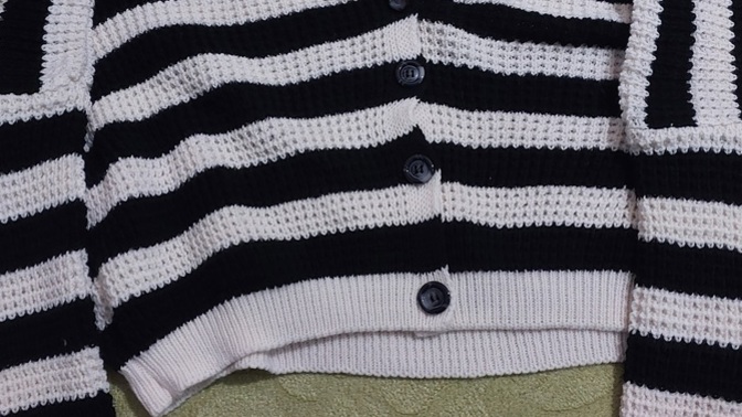 Hırka crop nasıl duruyor?