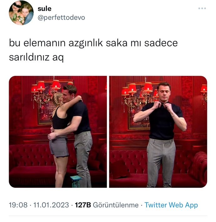 Erkek arkadaşım kapan diyor sonra da sevişmek istiyor, normal mi?