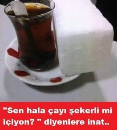 Çaya şeker atar mısınız?