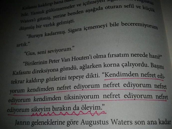 Kendinizden nefret ettiğiniz oldu mu?