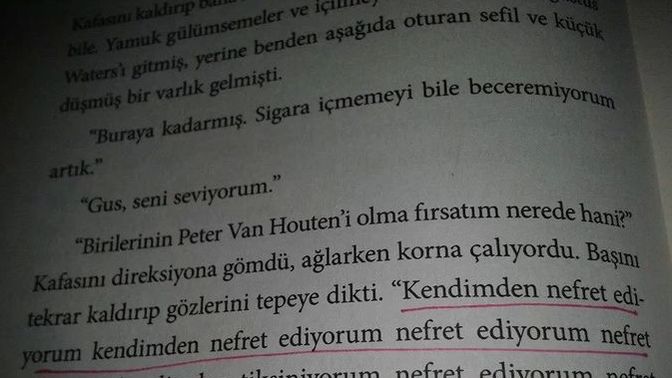 Kendinizden nefret ettiğiniz oldu mu?