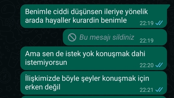 Sevgiliniz evliliğe uzak diye ondan ayrılır mıydınız?