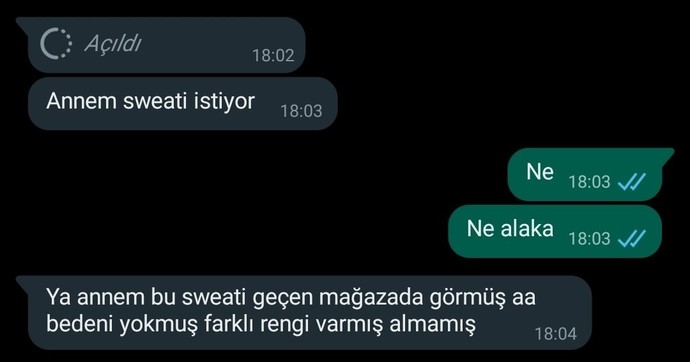 Sevgilimin annesi, sevgilime aldığım hediyeyi istedi. Normal bir durum mu?