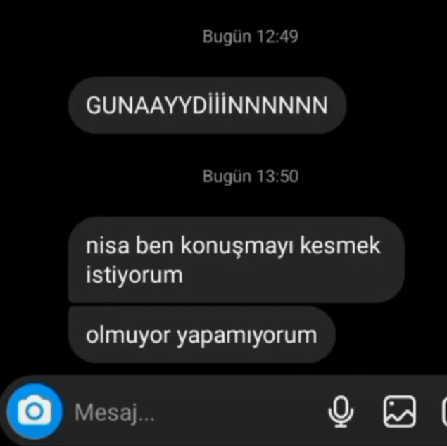 Sizce 1 saat içinde ne olmuş olabilir?