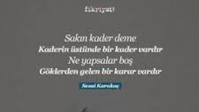 Kader nedir? Neler kaderdir?