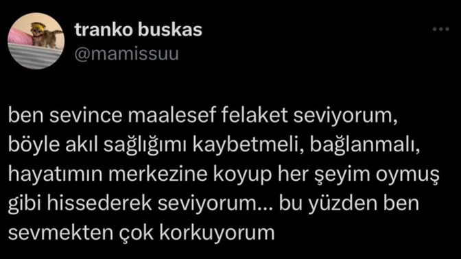 Siz de sevmekten korkuyor musunuz?