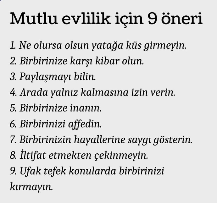 Mutlu evliliğin sırrı nedir?