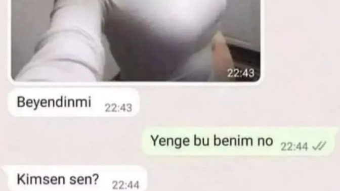 Hiç yanlış bir mesaj aldınız mı?