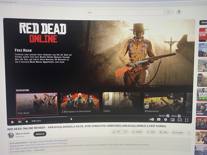 Red Dead Redemption 2de onlinea girilmiyor?
