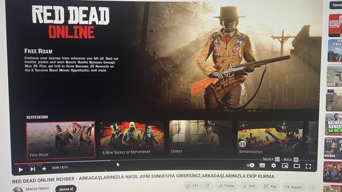 Red Dead Redemption 2'de online'a girilmiyor?