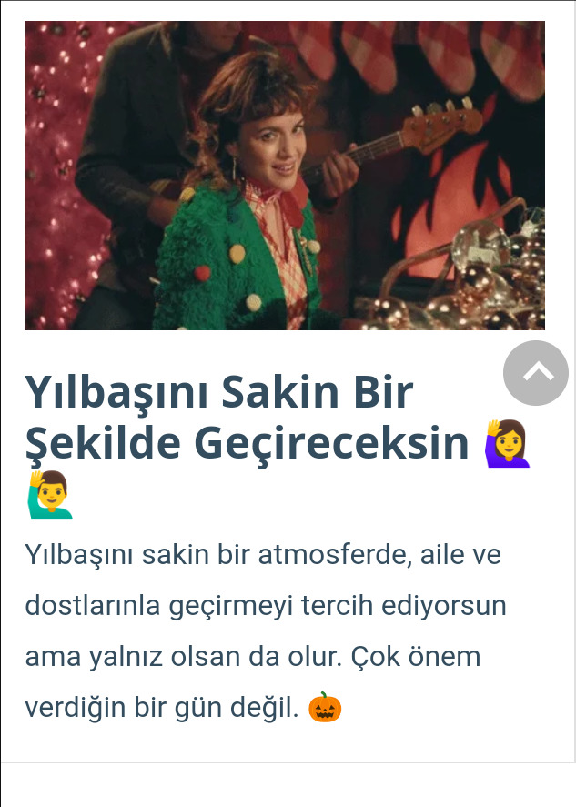 🎄 Seçimlerine Göre Yılbaşına Nasıl Gireceğini Söylüyoruz! 🎄