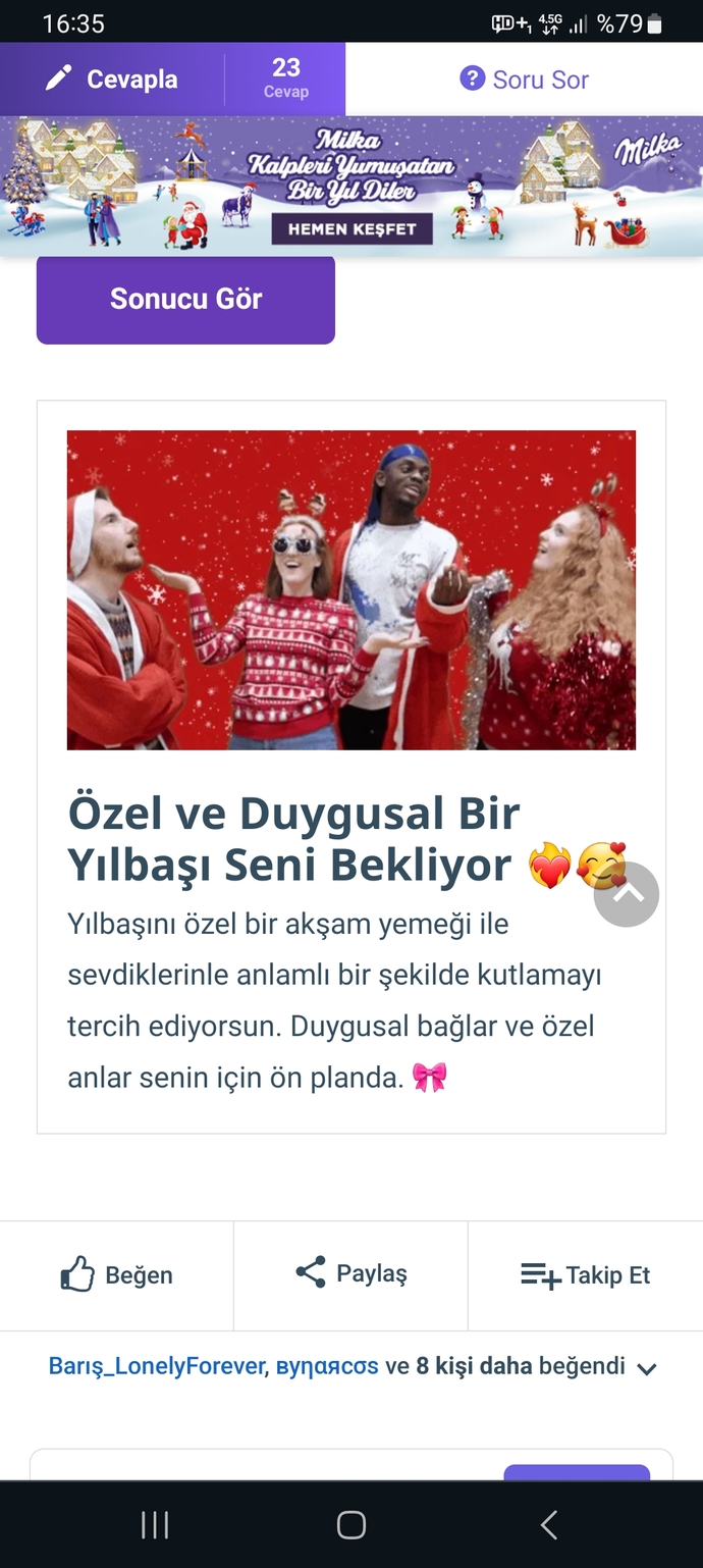 🎄 Seçimlerine Göre Yılbaşına Nasıl Gireceğini Söylüyoruz! 🎄