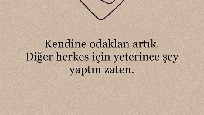Kendine yeterince değer verdiğini düşünüyor musun?