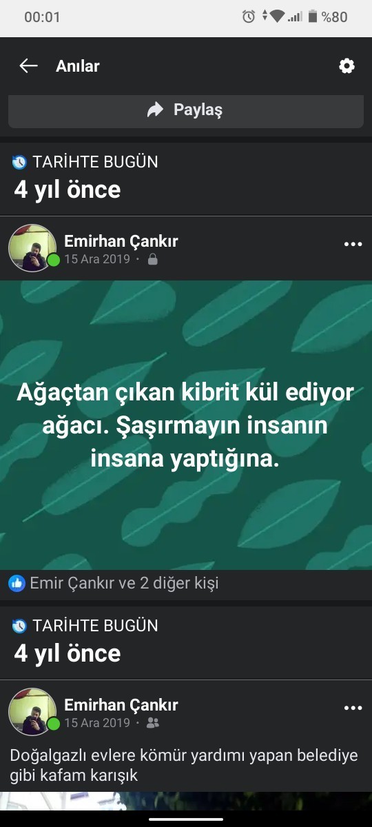 İnsanın insana yaptigina sasirmamak mi lazim?