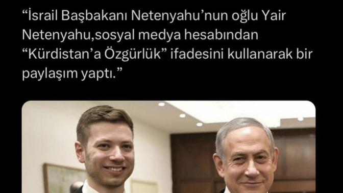 Binyamin Netenyahu'nun oğlunun amacı ne?