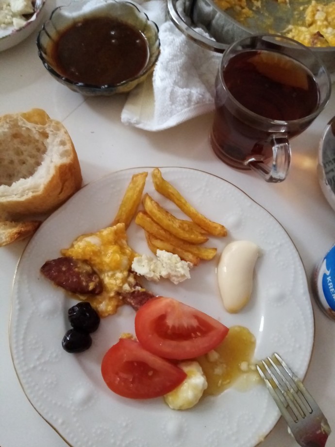 Diyet kahvaltı menüm sizce nasıl?