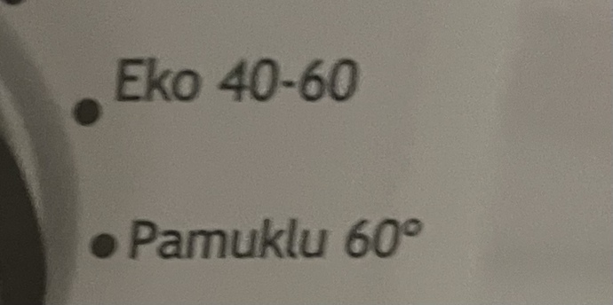 Çamaşır makinesi 40-60 modu ne işe yarar?