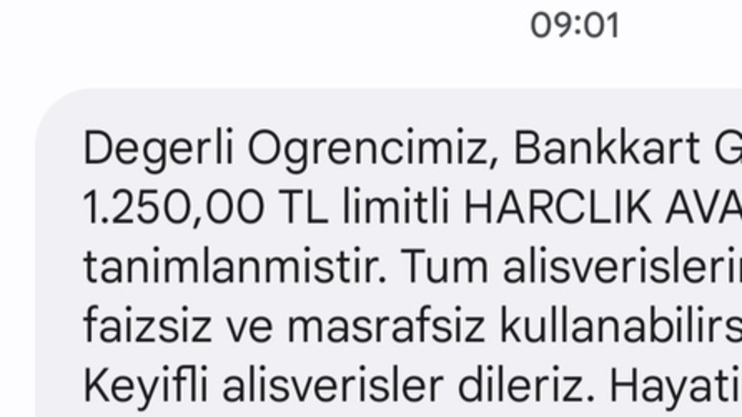 Ziraat harçlık avans tam olarak nedir?