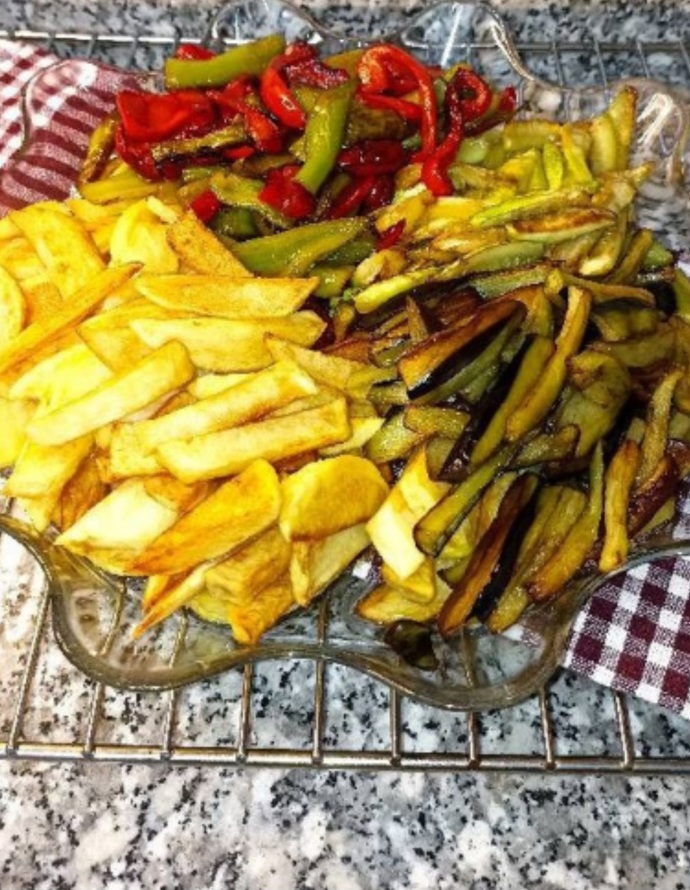 Karışık sebze kızartması sever misiniz?