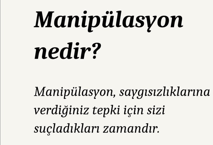 Kolay manipüle edilir misiniz?