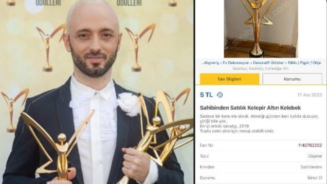 Mabel Matiz: Altın Kelebek Ödüllerini Satışa Çıkardı! Sen Olsan Alır mıydın?