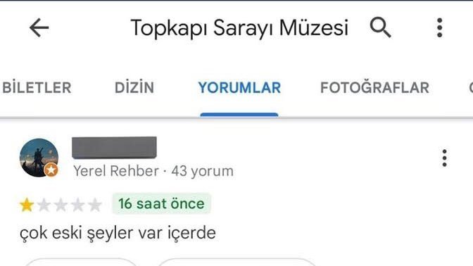 Gittiğiniz, hizmet aldığınız yerlere Google'da yorum yapıyor musunuz?
