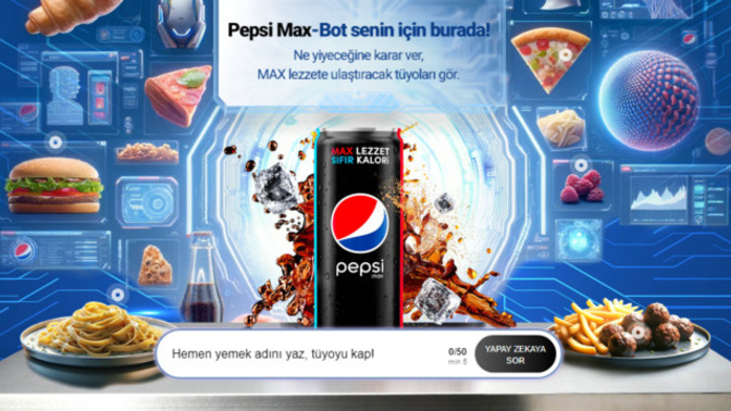 Pepsi Max-Bot yapay zekadan tüyo aldınız mı?
