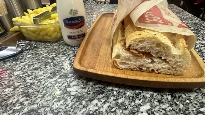 Tavuk döner yanında ne içersiniz?